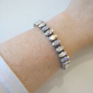 Rainbow Swarovski Cuff
